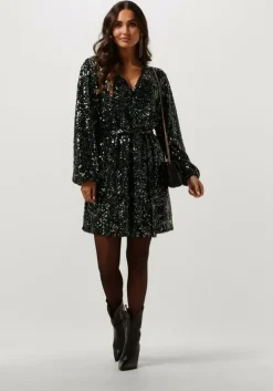 blauwe notre-v mini jurk nv-clio dress