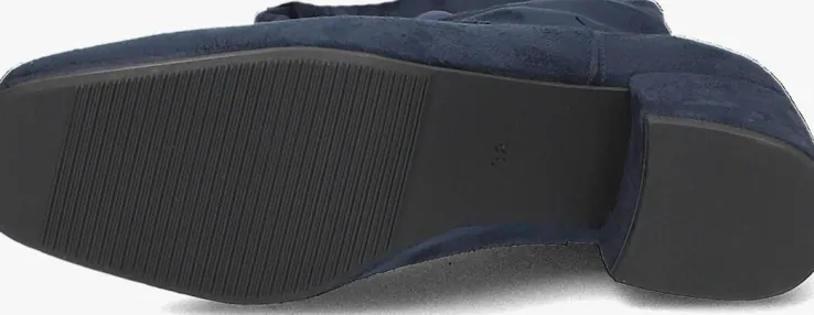 blauwe notre-v overknee laarzen galicia