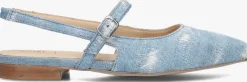 blauwe notre-v slingbacks vk1047