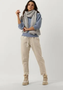 blauwe notre-v trui knit nv asia