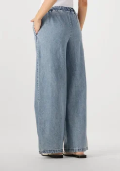 blauwe notre-v wijde broek nv-farida