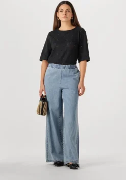 blauwe notre-v wijde broek nv-farida