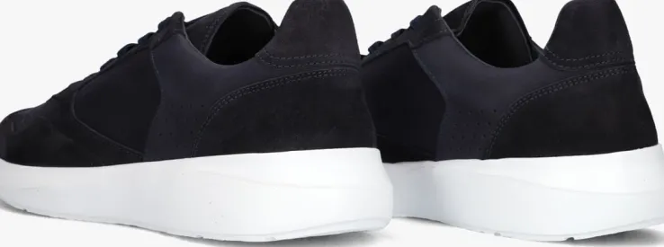 blauwe nubikk lage sneakers rock road wave