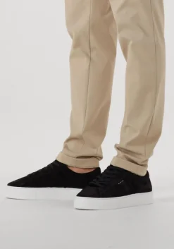 blauwe nubikk lage sneakers jagger morris