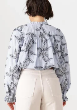blauwe nukus blouses jenna blouse embroidery