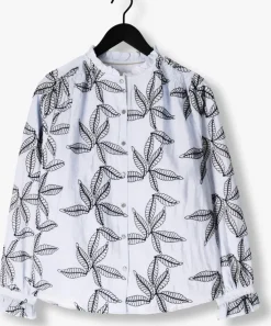 blauwe nukus blouses jenna blouse embroidery