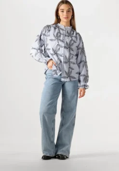 blauwe nukus blouses jenna blouse embroidery