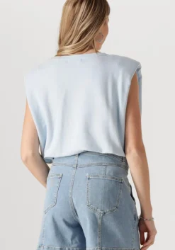 blauwe nukus top babette top