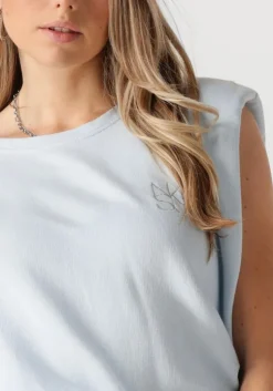 blauwe nukus top babette top