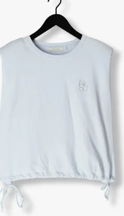 blauwe nukus top babette top