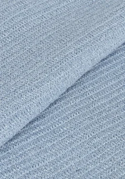 blauwe nukus top batwing pullover lurex