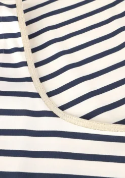 blauwe nukus top juba singlet stripe