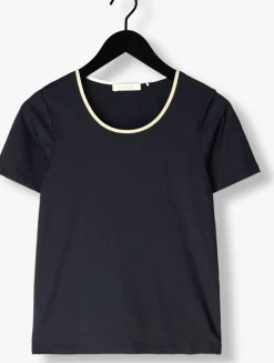 blauwe nukus tops & t-shirts tirza top uni