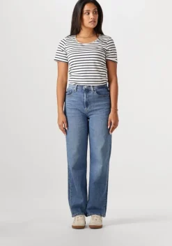 blauwe nukus t-shirt tirza top stripe