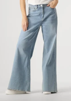 blauwe nukus wide jeans ruby pants
