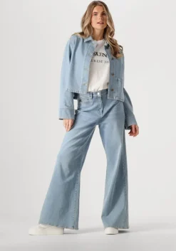 blauwe nukus wide jeans ruby pants
