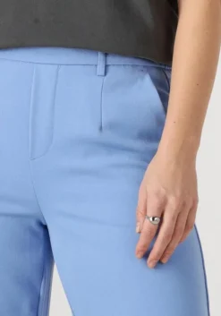 blauwe object pantalon objlisa wide pant