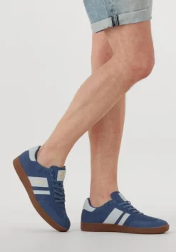 blauwe pantofola d'oro lage sneakers ballare