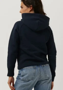 blauwe peak performance trui w original hood