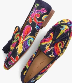 blauwe pedro miralles loafers 14582