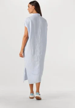 blauwe penn & ink mini jurk dress