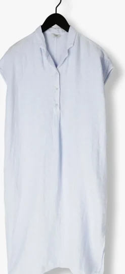 blauwe penn & ink mini jurk dress