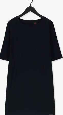 blauwe penn & ink mini jurk denver