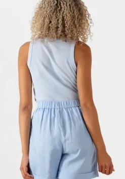 blauwe penn & ink top singlet