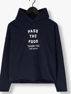 blauwe penn & ink trui sweater w25f1707