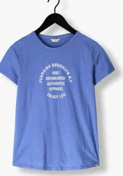 blauwe penn & ink t-shirt t-shirt print