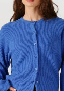 blauwe penn & ink vest cardigan w25b345