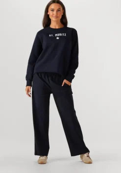 blauwe penn & ink wijde broek trousers w25n1643