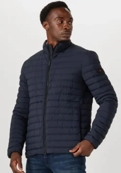 blauwe peuterey gewatteerde jas flobots 02