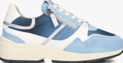 blauwe piedi nudi lage sneakers kara 04.05