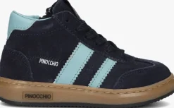 blauwe pinocchio hoge sneakers p1253