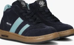 blauwe pinocchio hoge sneakers p1253