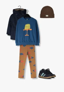 blauwe pinocchio hoge sneakers p1253