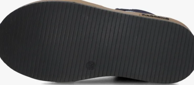 blauwe pinocchio hoge sneakers p1253