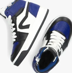 blauwe pinocchio hoge sneakers p1012