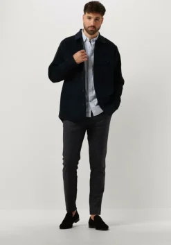 blauwe plain pantalon josh 083