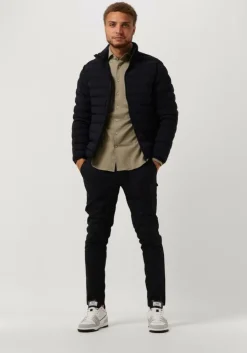 blauwe plain pantalon josh 465