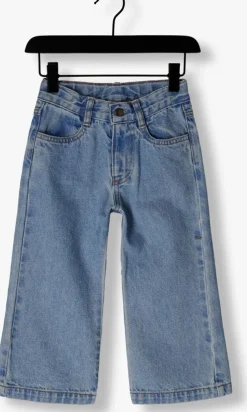 blauwe play up flared jeans denim trousers f
