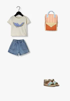 blauwe play up korte broek denim shorts