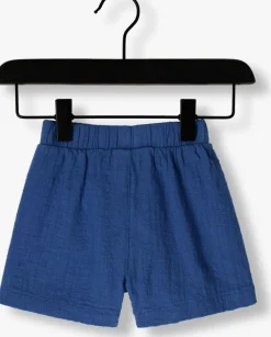 blauwe play up korte broek woven shorts