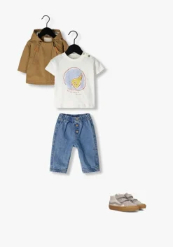 blauwe play up lange broeken denim trousers