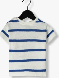 blauwe play up t-shirt striped jersey t-shirt