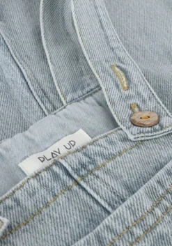 blauwe play up tuinbroeken denim jumpsuit