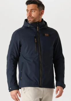 blauwe pme legend jack semi long jacket successor 3l soft shell