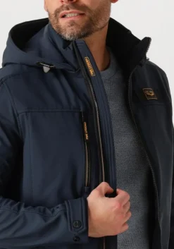 blauwe pme legend jack semi long jacket successor 3l soft shell