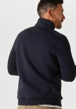 blauwe pme legend jack zip jacket sweat mixed padded